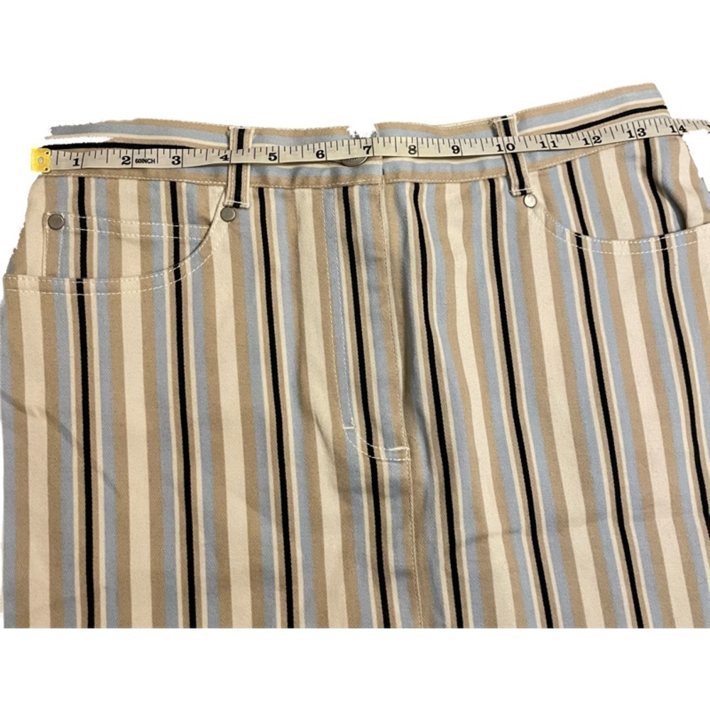 Ann Taylor Striped Casual Skirt - Picture 6 of 7